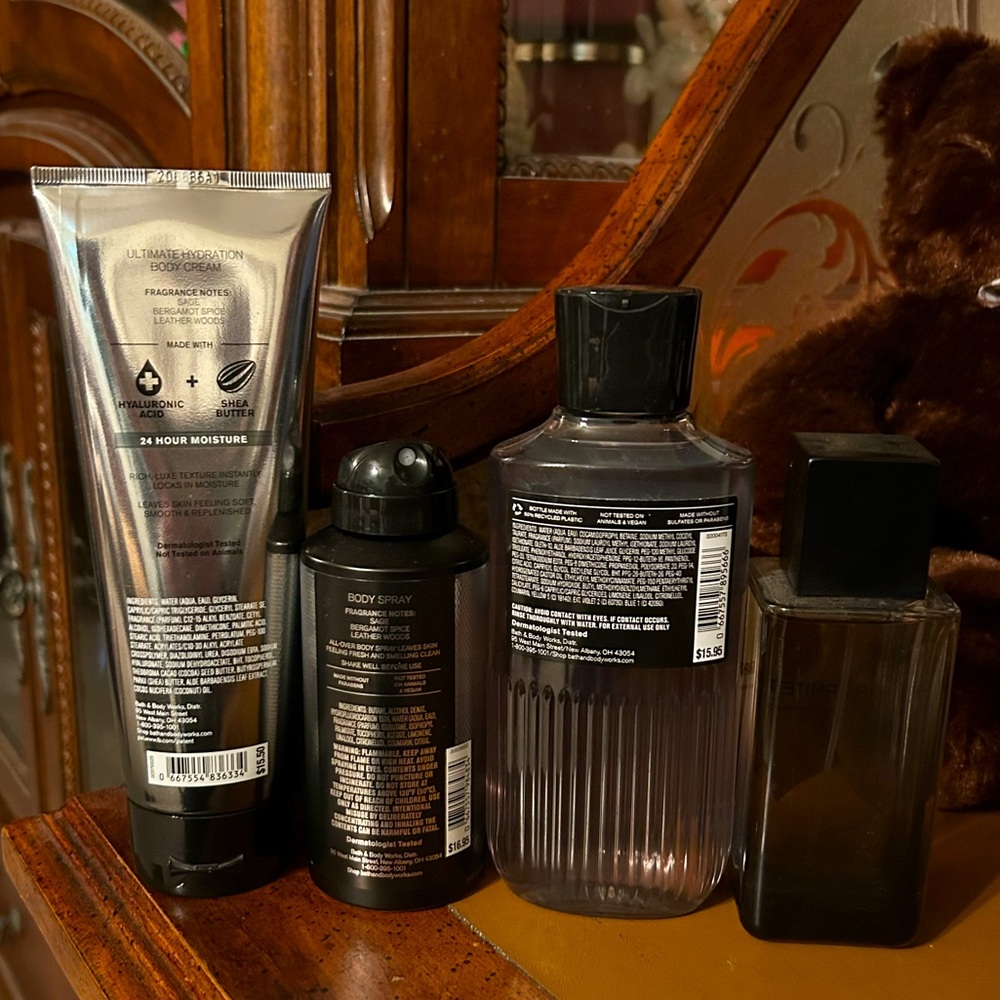 Bath & Body Works Men's Collection Graphite Set - Picture 2 of 2